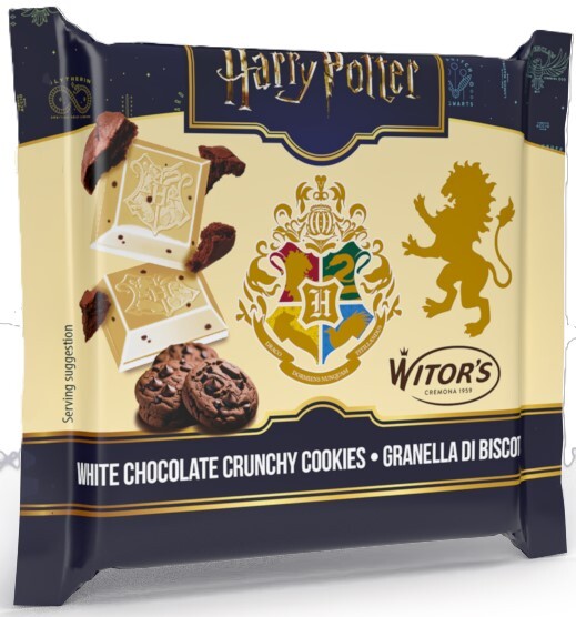 WITORS Harry Potter bílá čokoláda s kousky sušenek 40 g