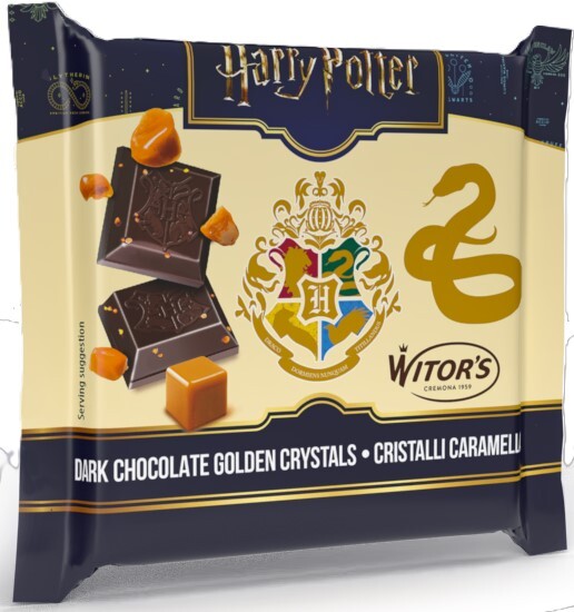 WITORS Harry Potter Hořká čokoláda s kousky zlata 40 g