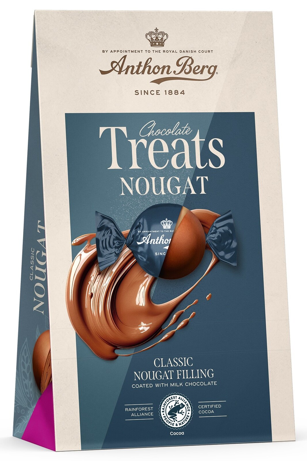 Anthon Berg Čokoládové pralinky s nugátem 112 g