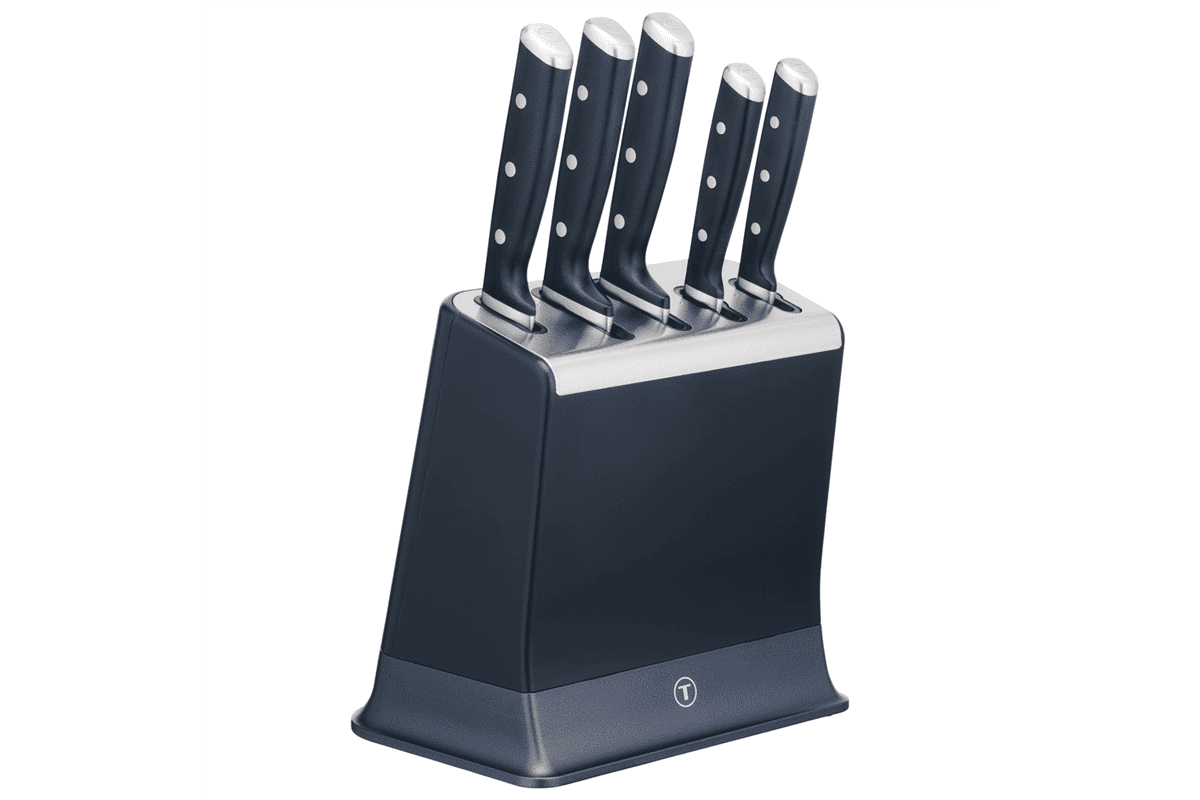 Sada nožů Tefal EverSharp K297S644 5 ks + blok