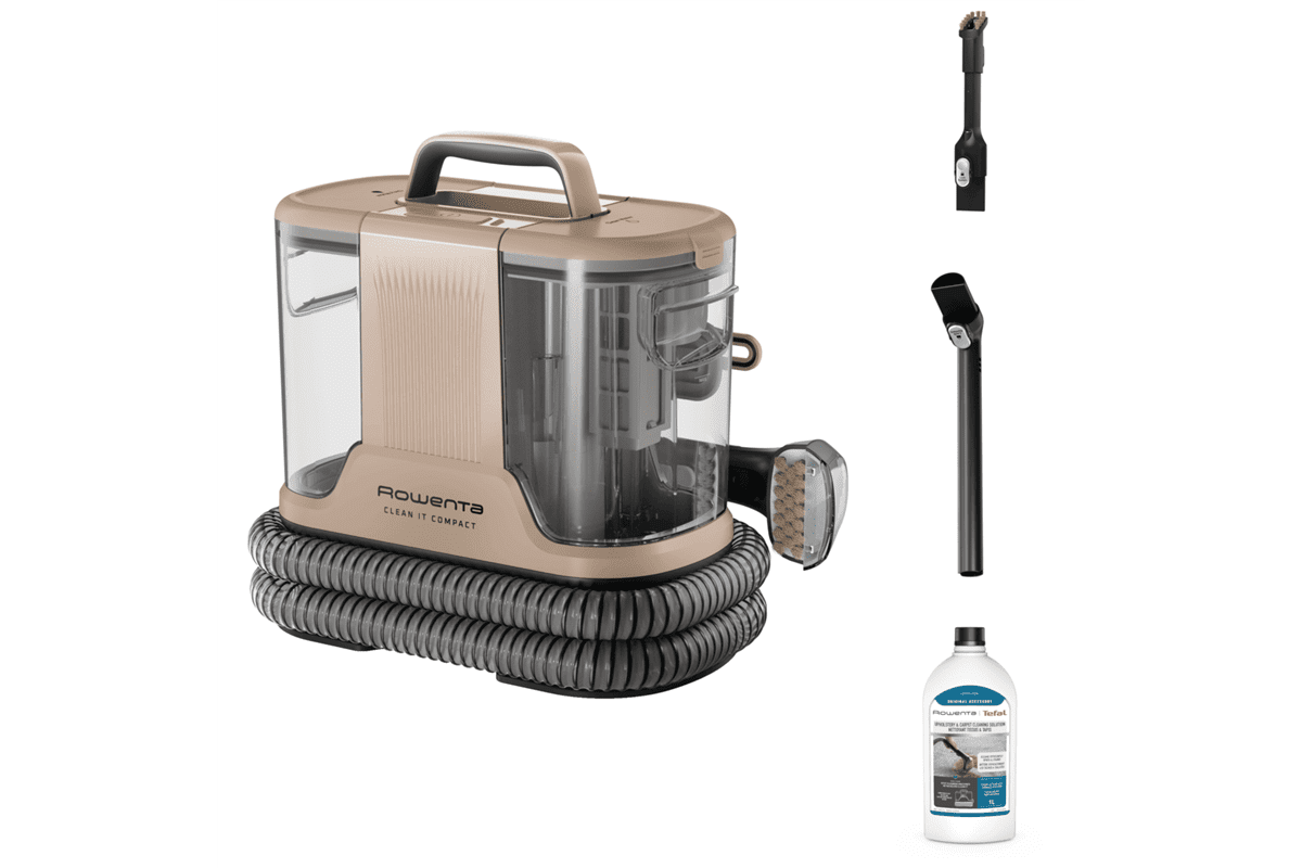 Čistič skvrn a tepovač Rowenta Clean It IN3010F0 Pískový
