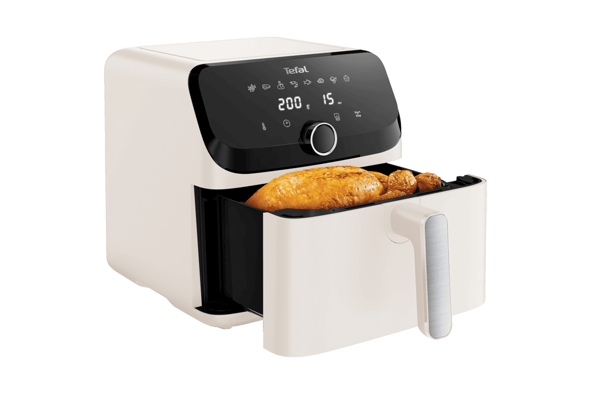 Horkovzdušná fritéza Tefal Easy Fry Mega EY855AE0 Béžová