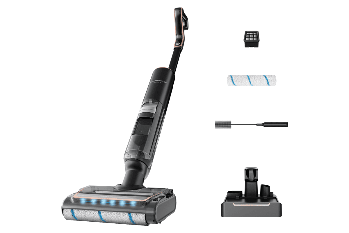 Víceúčelový vysavač Rowenta X-Clean 7 na mokré a suché vysávání GZ5736E0 Modrá/Měděná