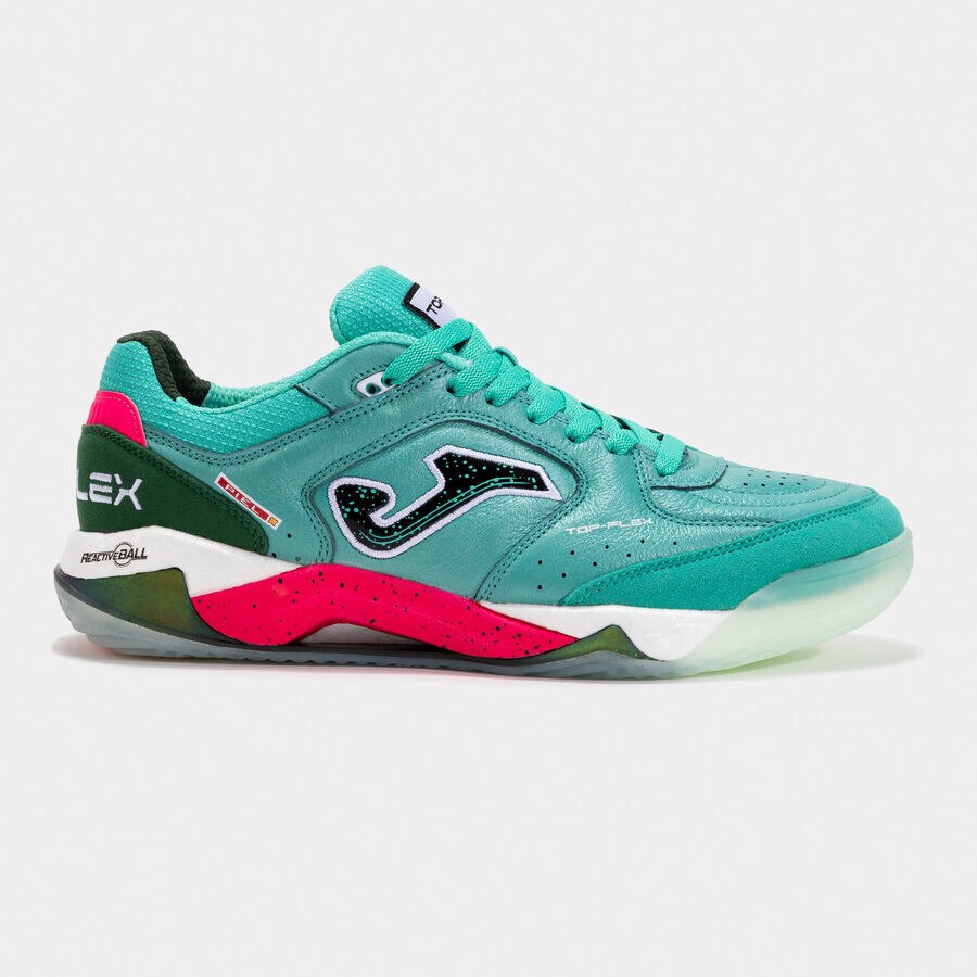 Joma PÁNSKÉ FUTSALOVÉ BOTY TOP FLEX PLUS INDOOR TURQUOISE Velikost: 41
