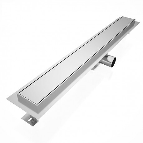 Eco produkty Odtokový sprchový kanálek nerez Tile - s možností hladkého roštu, nebo pro dlažbu 80 cm