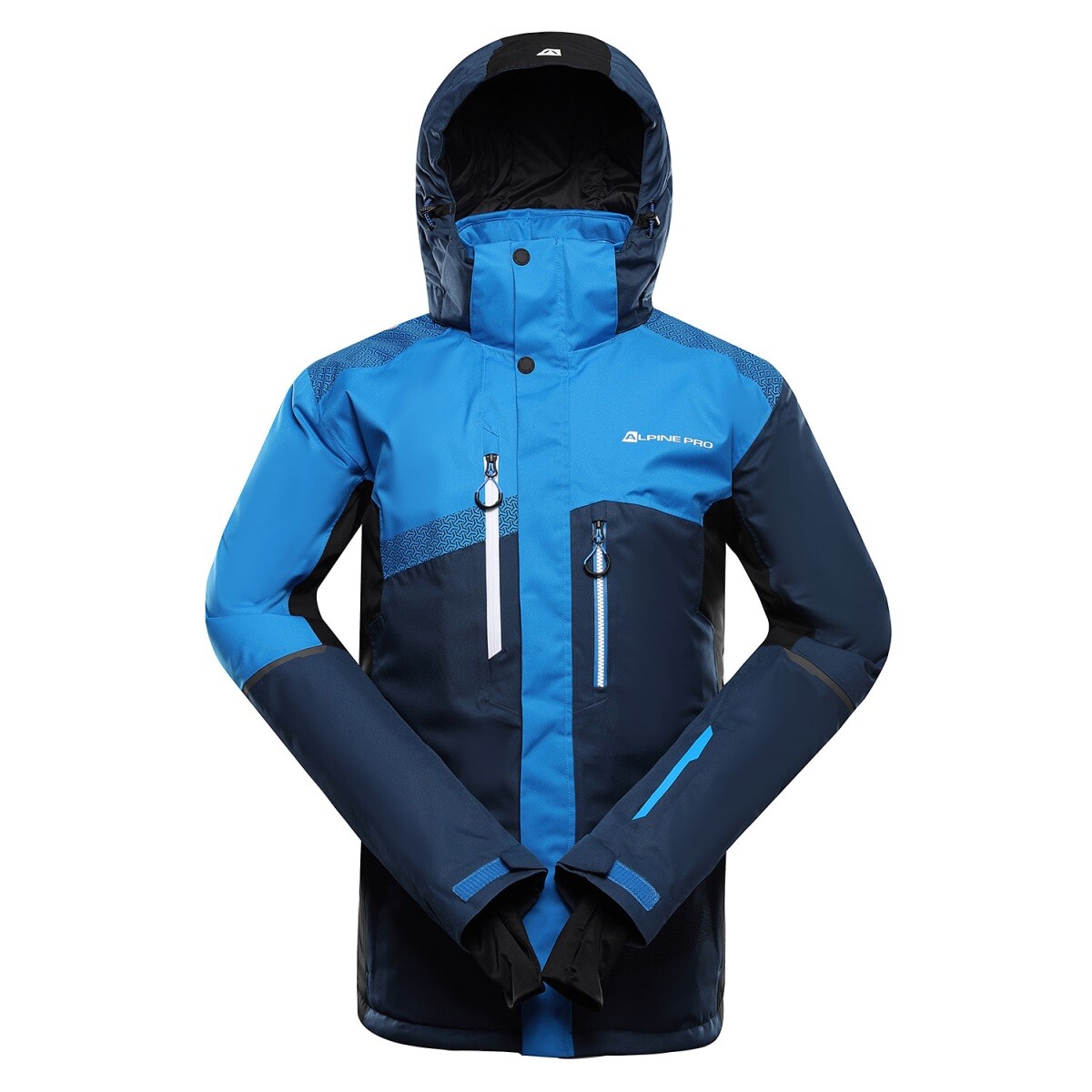 Pánská lyžařská bunda s membránou ptx snow alpine pro dear 2 modrá xs