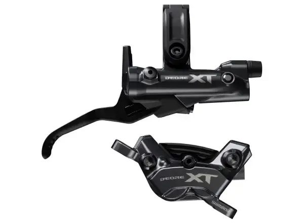 Shimano Deore XT BR-M8220+BL-M8200 kotoučová brzda zadní destičky kovové s chladičem