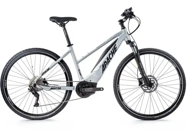 Apache Matta Bosch 3 Active Line 500 silver 2022 dámské krosové elektrokolo vel. 17