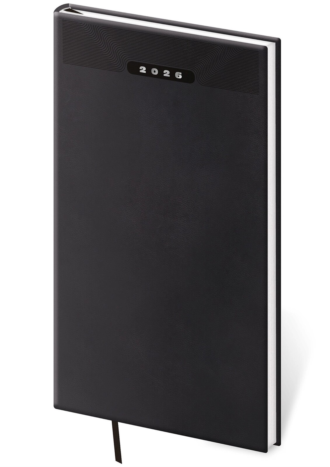 Týdenní kapesní diář 2026 Print Classic - černý