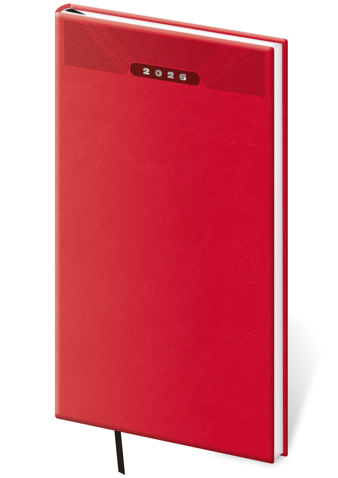Týdenní kapesní diář 2026 Print Classic - červený