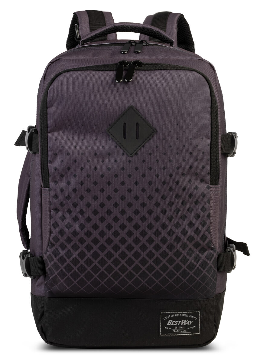 BestWay cestovní batoh Cabin pro small - tmavě šedý/černý - 20L