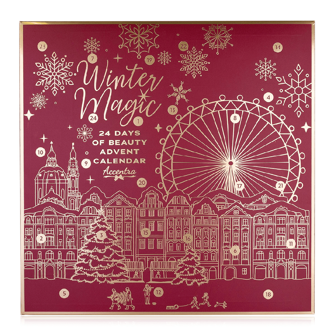 Adventní kalendář Winter Magic Bordeaux - Accentra