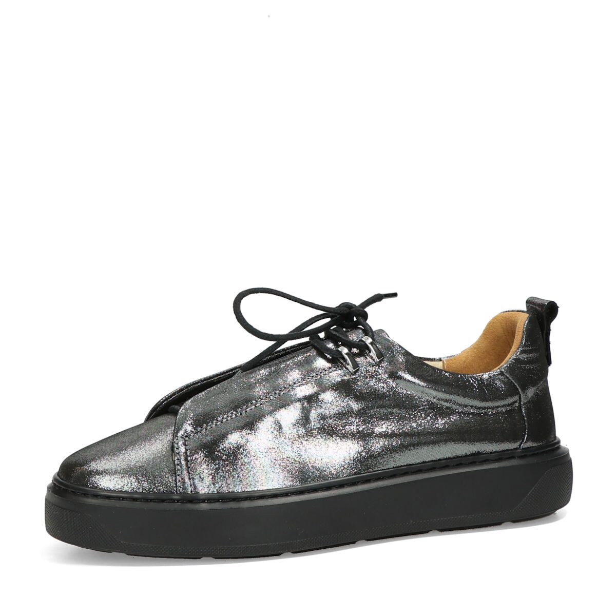 ETIMEĒ dámské kožené tenisky - metalické - 36