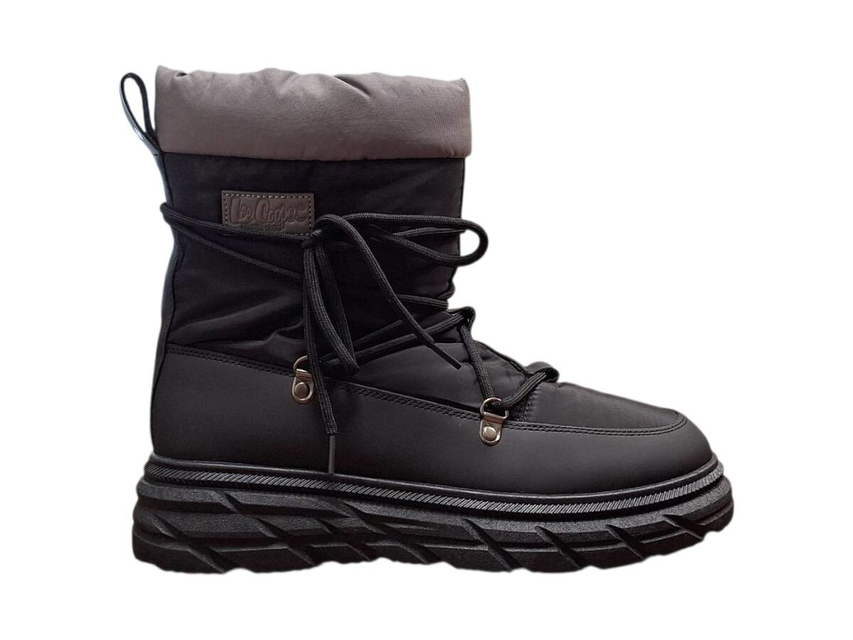 Lee Cooper LCJ-25-44-3930L Dámské zimní kotníkové boty černé 37