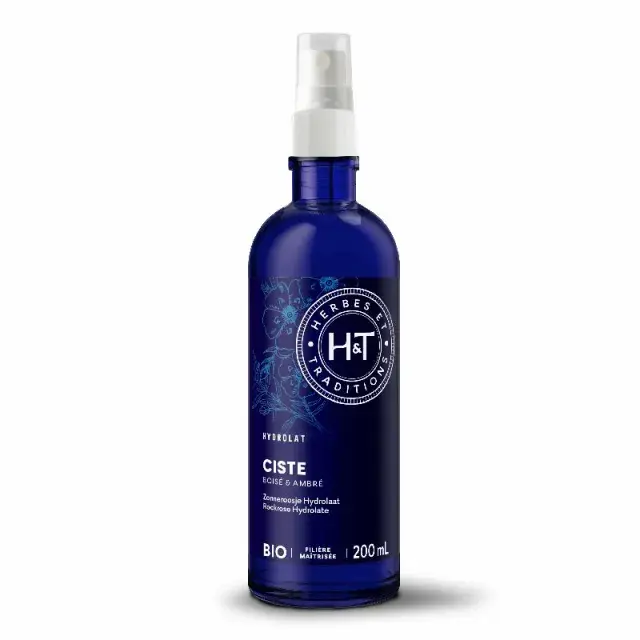 Herbes et Traditions Hydrolát Cist – Skalní růže BIO 200  ml