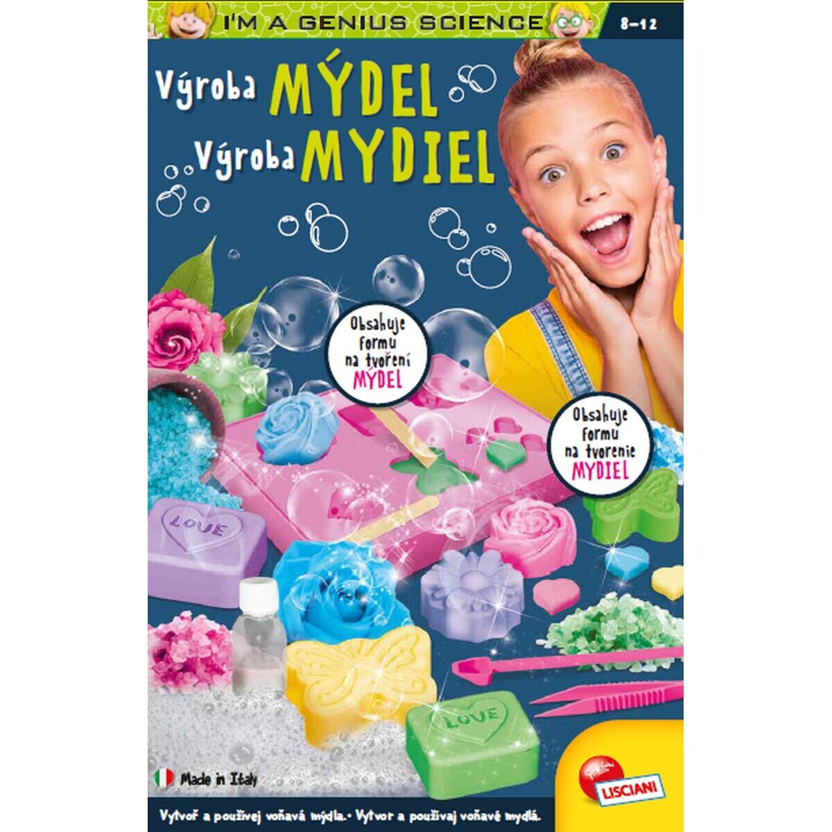 Lisciani Výroba mýdel - KVĚTY