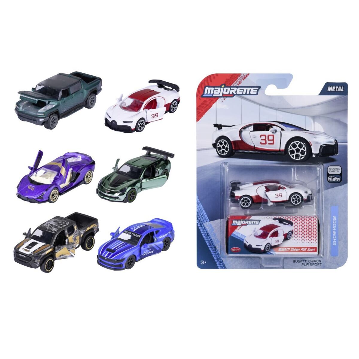 Majorette Autíčko Deluxe Cars, 6 druhů