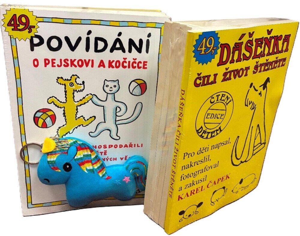 Balíček Čapkovy pohádky: Pět knih s dárečkem