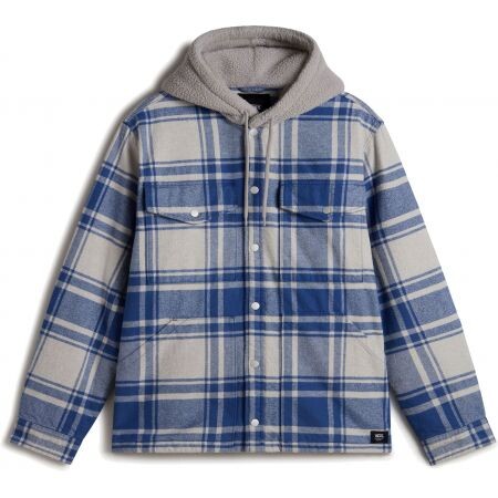 Bunda Vans Piedmont Hooded Plaid Shacket - Modrá - L