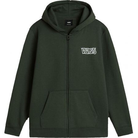 Mikina Vans Classified Full Zip Boys - Zelená - L