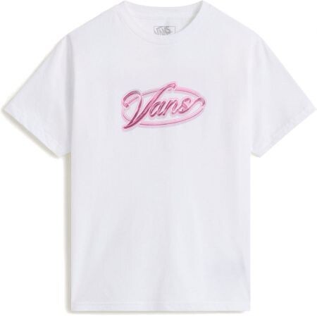 Triko Vans Cloud Rush S/S Kids - Bílá - L