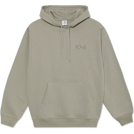 Mikina Polar Stroke Logo Dave Hoodie - Béžová - L