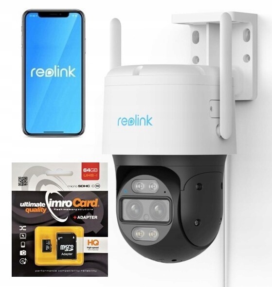 Kamera Reolink Otočná Ip Wired+LAN Trackmix Series G765 Lte Karta 64