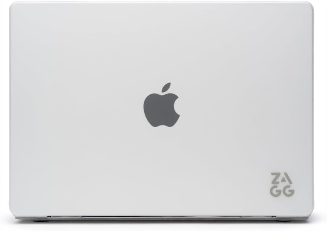Pouzdro Zagg pro MacBook Air 13 M2/M3/M4, pouzdro Shell, krytka pouzdra slim