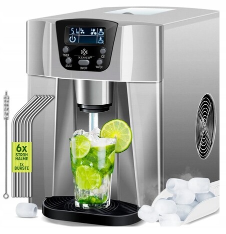Výrobník ledu Kesser KE-EWM-1220 stříbrný/šedý 100 W