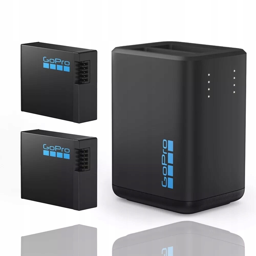 Nabíječka baterií GoPro Dual Charger 2x baterie Enduro GoPro 13 akumulátor baterie