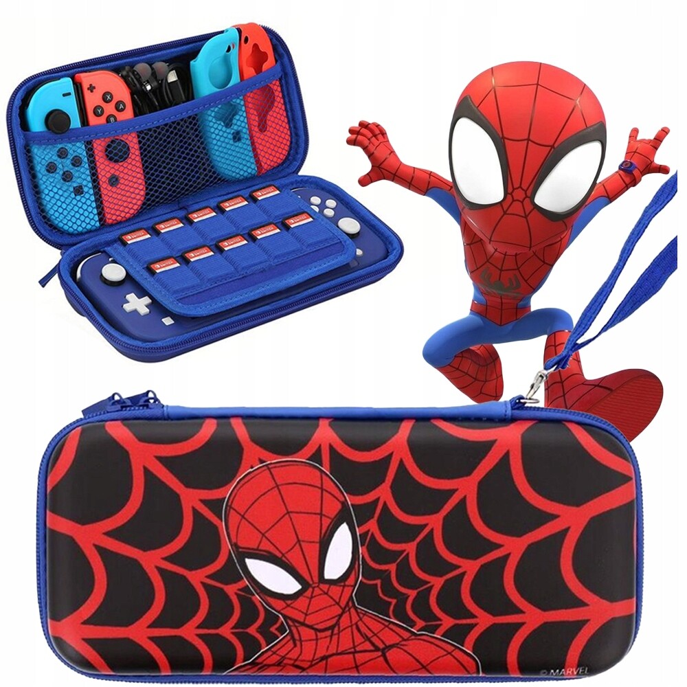 2 x Pouzdro Pouzdro Na Konzoli Nintendo Switch Marvel Spider-ma