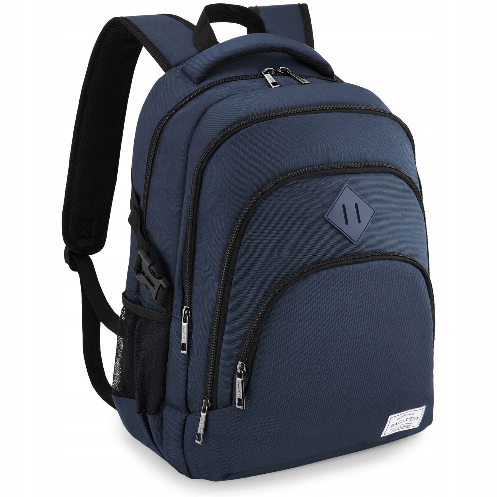 Velký školní batoh pro muže i ženy, prostorný, s místem pro 17