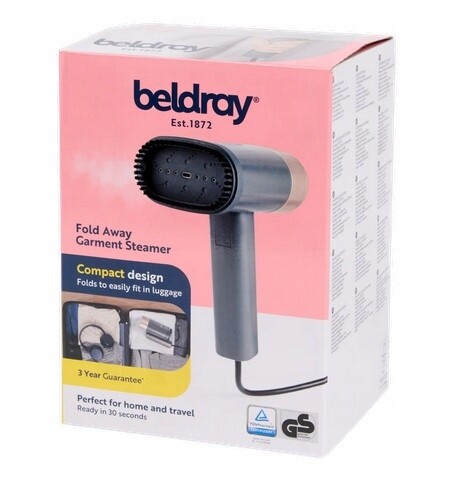 Napařovač Oděvů S Kartáčem, Nádoba Na Vodu 100 ML, Streamer Beldray