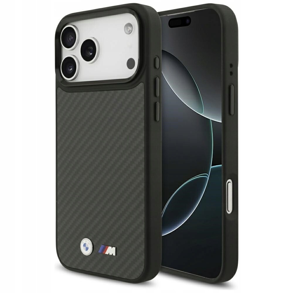 kryt pouzdro Bmw M Kevlar Matt MagSafe pro iPhone 17 Pro Max