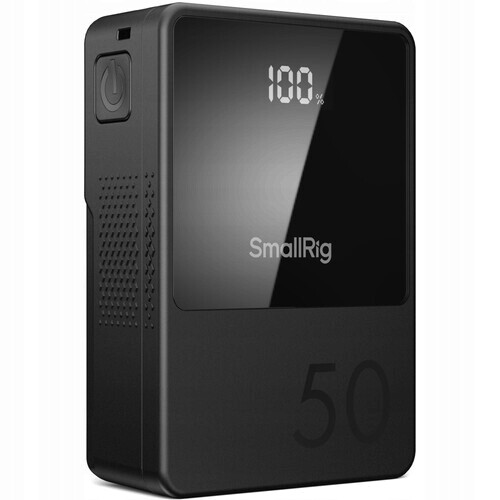 SmallRig 3579B VB50 – akumulátor mini V-Mount, 50 Wh, 3400 mAh, černý
