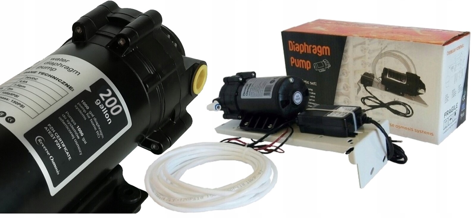 Čerpadlo pro systémy reverzní osmózy, čerpadlo pro membrány 200 Gpd Green Filter