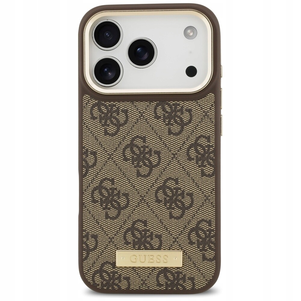 Pouzdro Pouzdro MagSafe pro iPhone 17 Pro Guess obal zadní kryt kryt