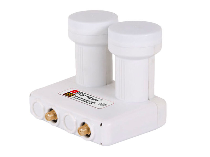 Opticum Monoblock Twin Lnb konvertor LMTP-04H 1 Ks