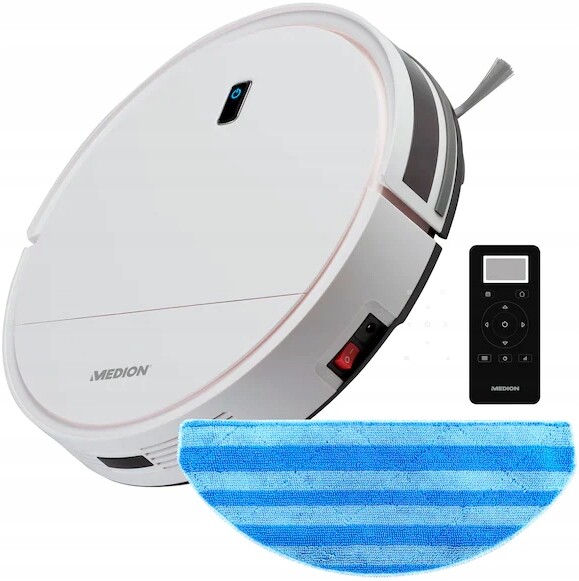 Uklízecí robot Medion MD Mopování 19731 P20 Sw bílý
