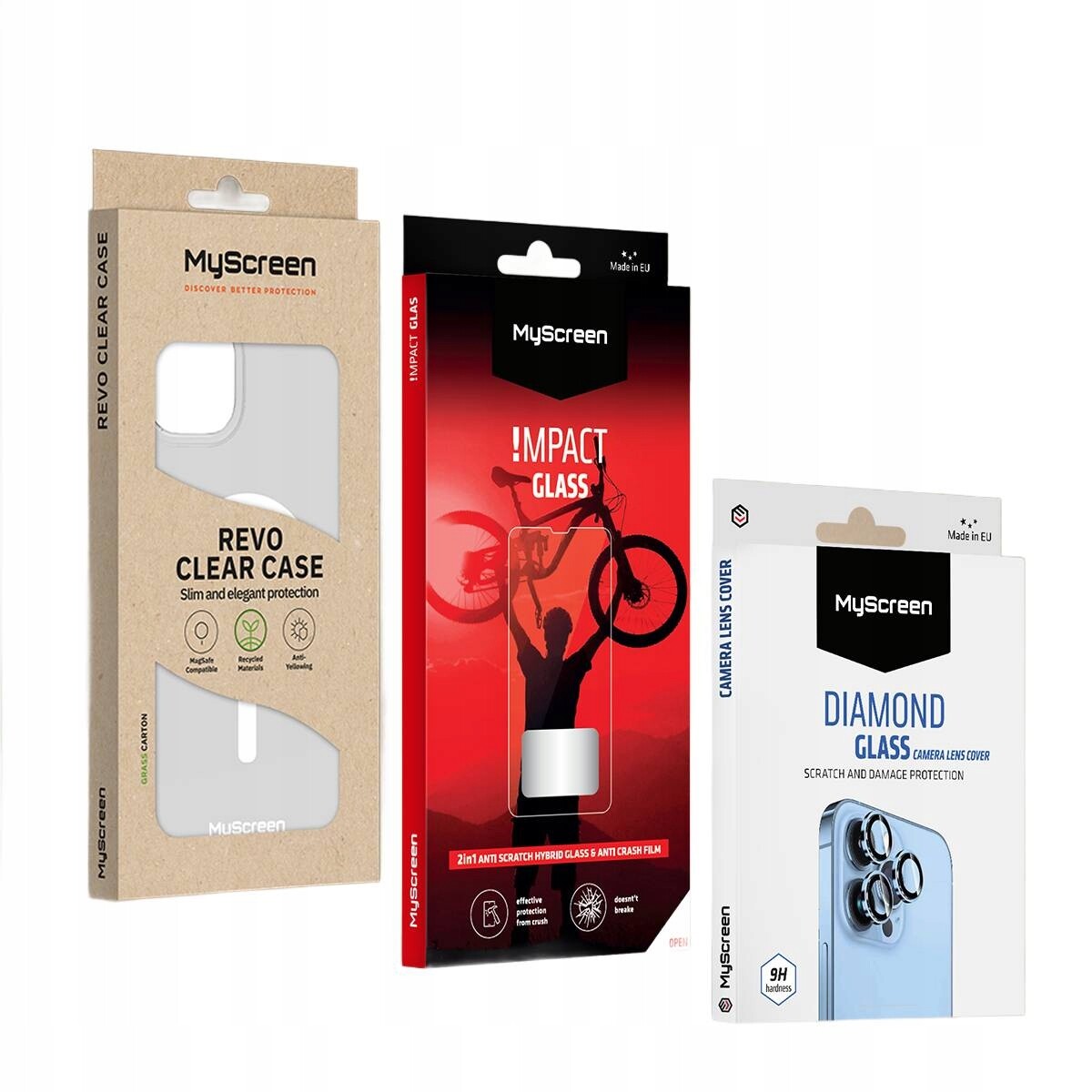 Sada sklo pro iPhone 16 Pro, displej, fotoaparát, pouzdro, kompletní ochrana