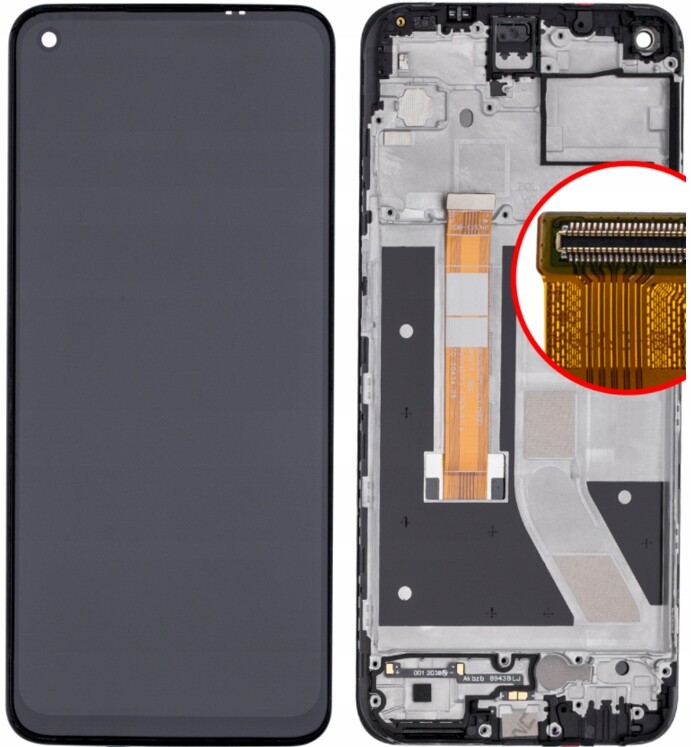OnePlus Nord N100 LCD displej dotykový displej rám 1001100039