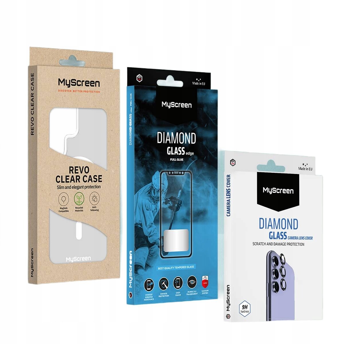 Sada MyScreen pro Galaxy S24 Ultra sklo pouzdro krytka fotoaparátu