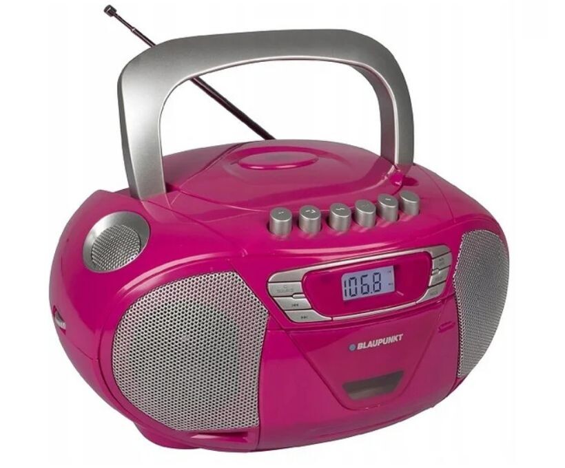 boombox Blaupunkt B11 Pll Pk CD Usb rádio Kazeta Aux-in