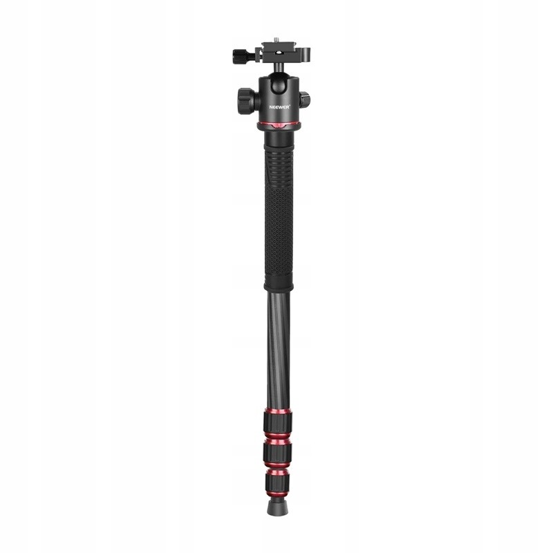 Neewer N55C Stativ Tripod 168 cm Monopod Lehký Odolný Carbon Nosnost 12 kg