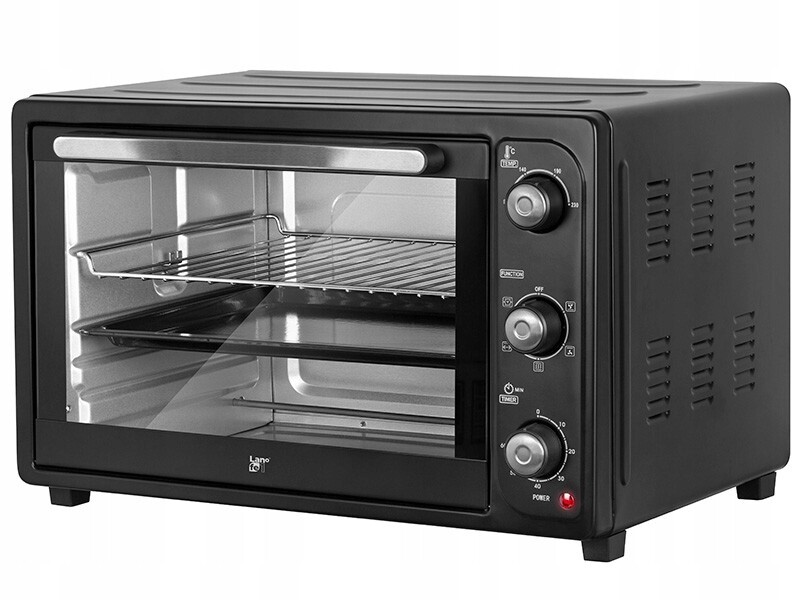 Elektrická Trouba 48 L, Rošt Gril Volně Stojící Termocirkulace, Přenosná