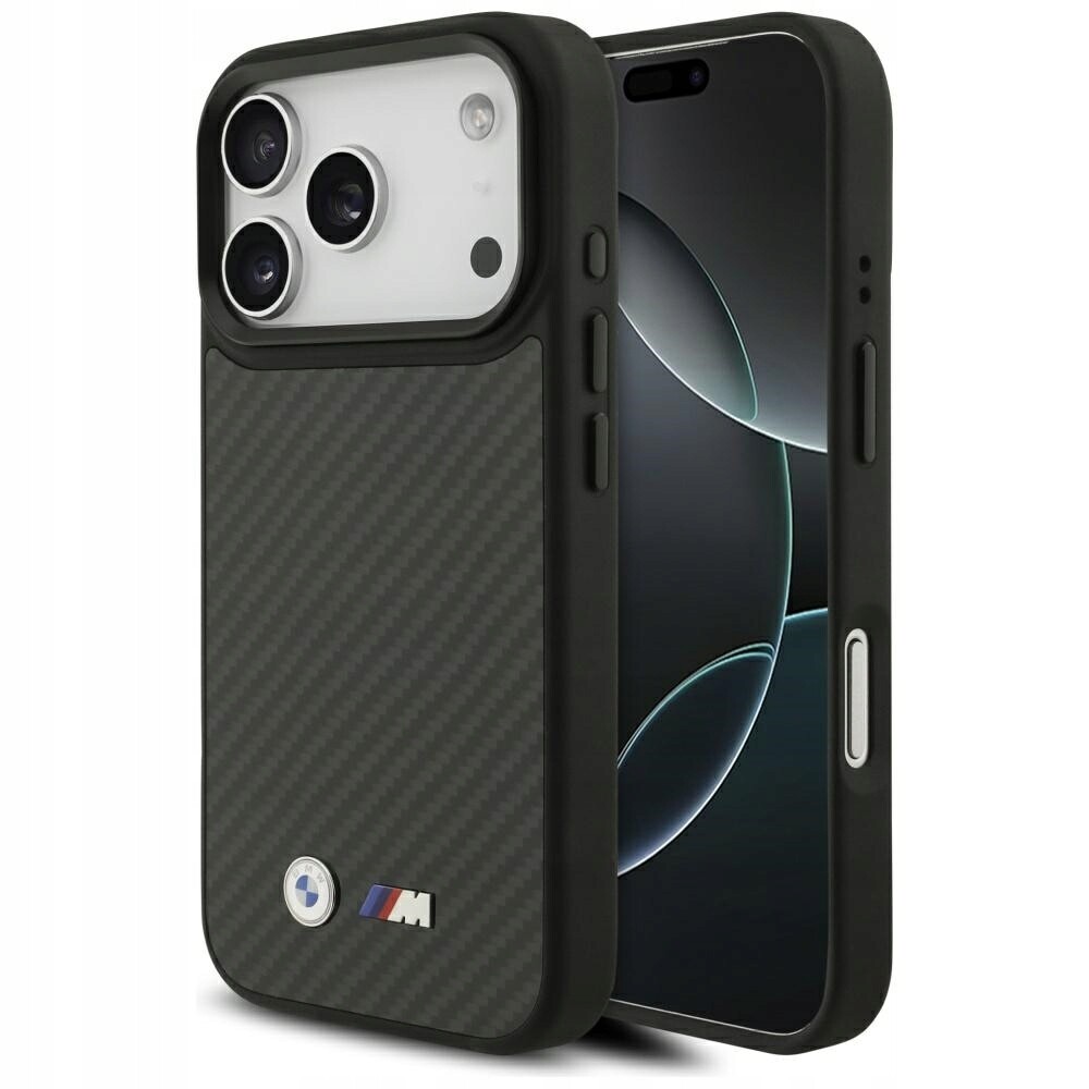 kryt pouzdro Bmw M Kevlar Matt MagSafe pro iPhone 17 Pro