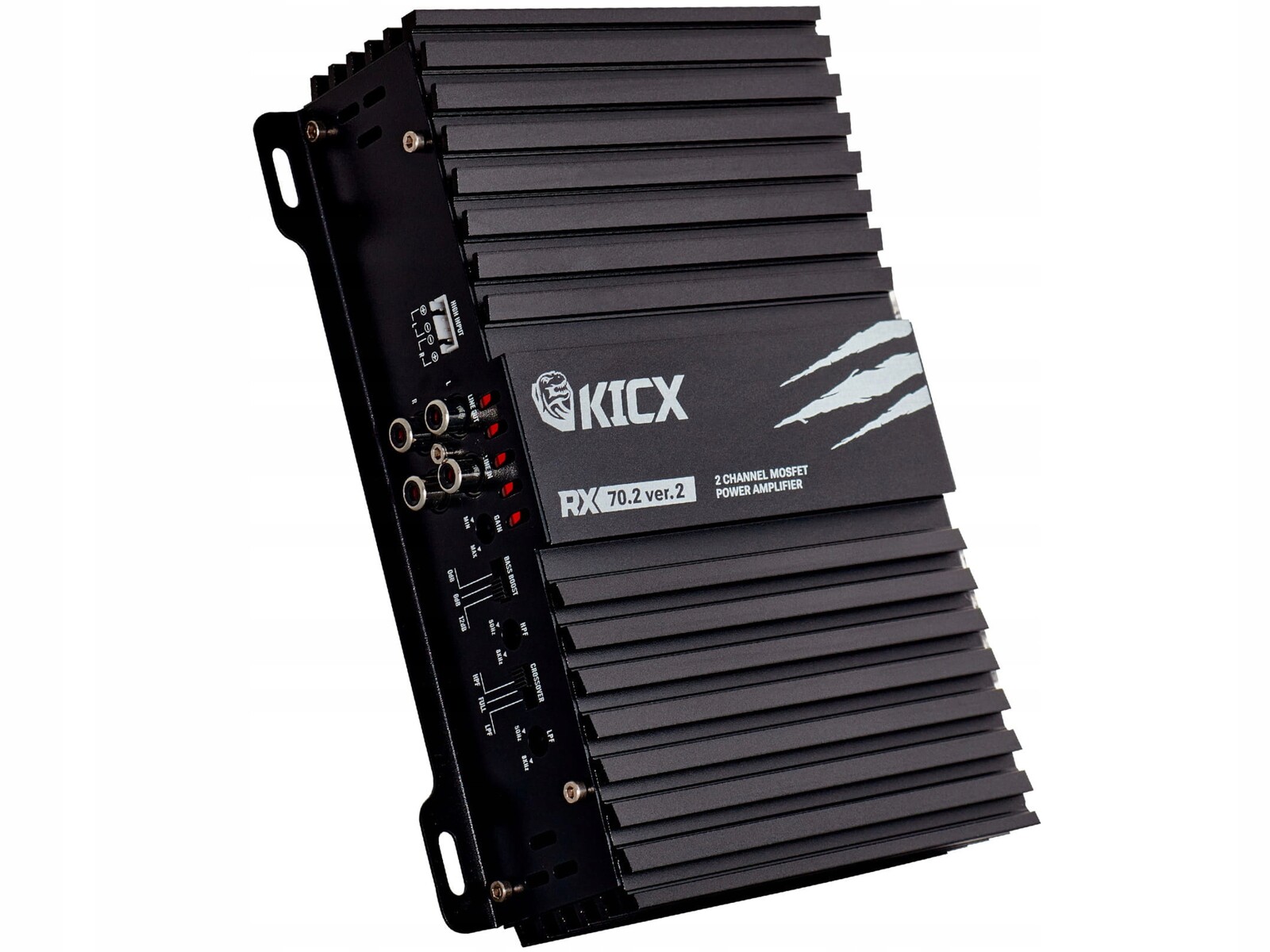 Kicx Rx 70.2 ver.2 Mini Automobilový zesilovač 2kanálový 2x70/95W 1x190W