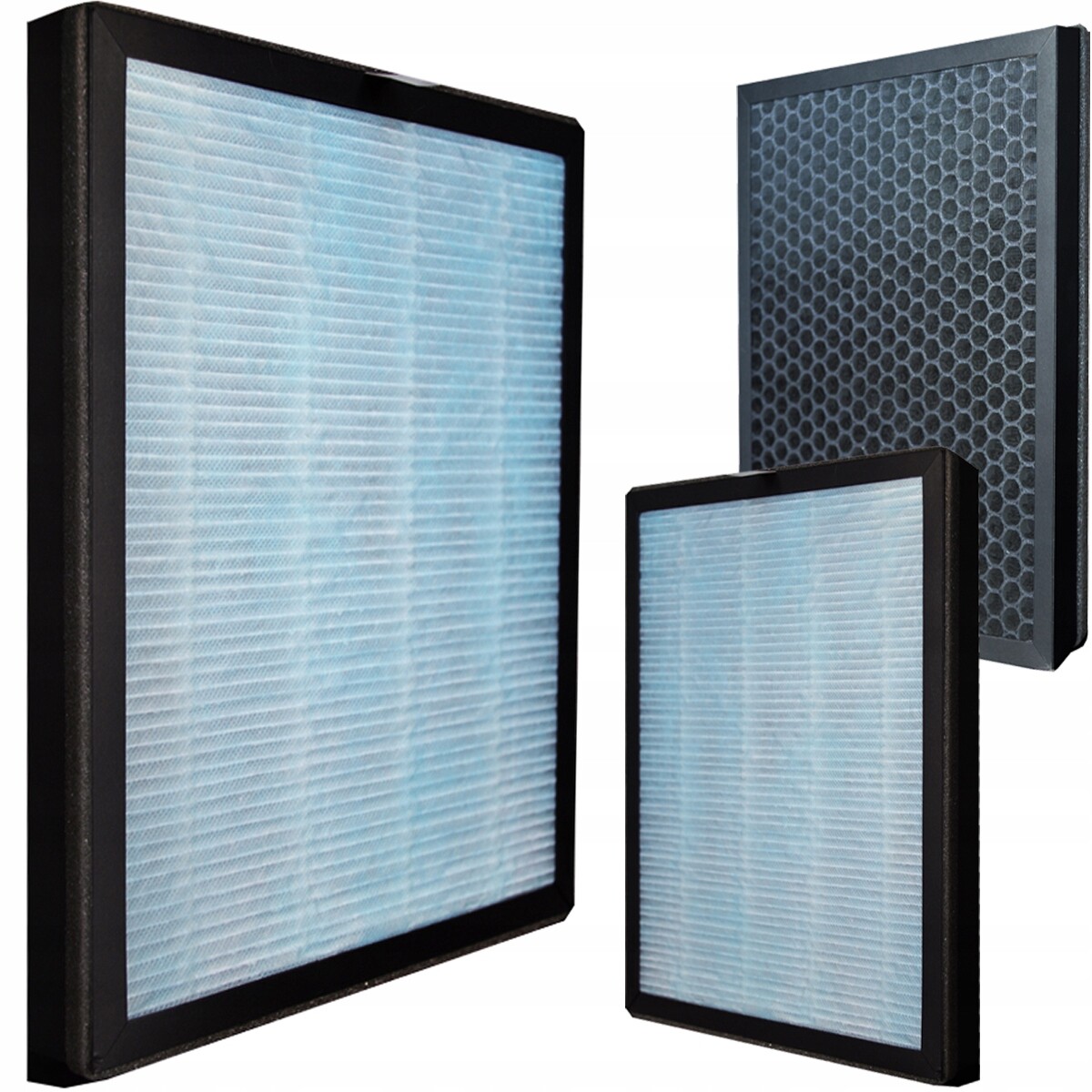 2 x Sada Filtrů Pro Čističku Vzduchu Cronos Hepa II