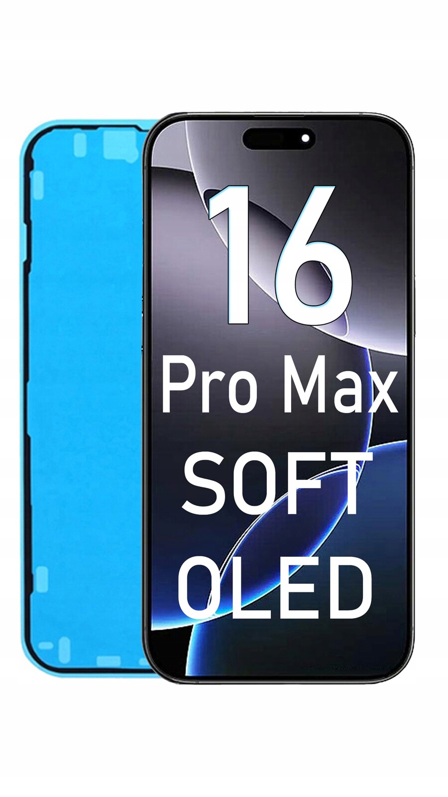 Soft Oled náhradní displej pro Apple iPhone 16 Pro Max 120Hz vyměnitelný IC