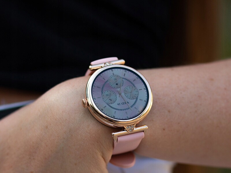 Stylové Chytré Hodinky Auora Amoled Voděodolný Doplňkový Pásek Bonus